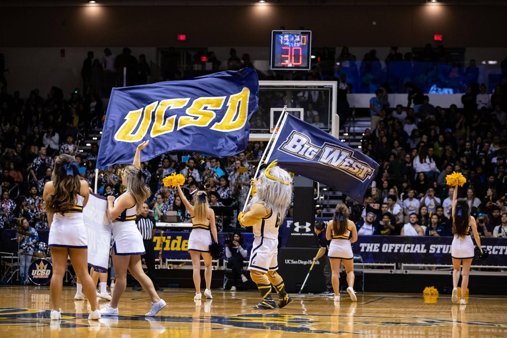 Ucsd Cheerleading Background