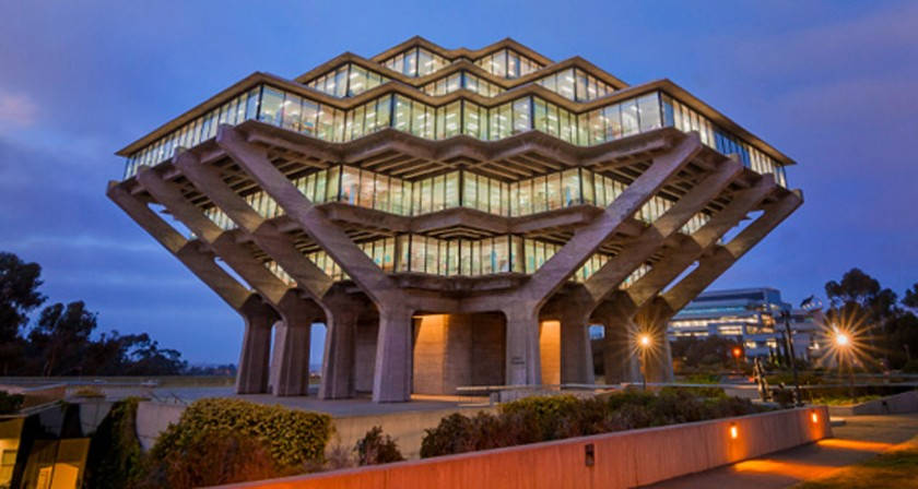 Ucsd Early Night Background