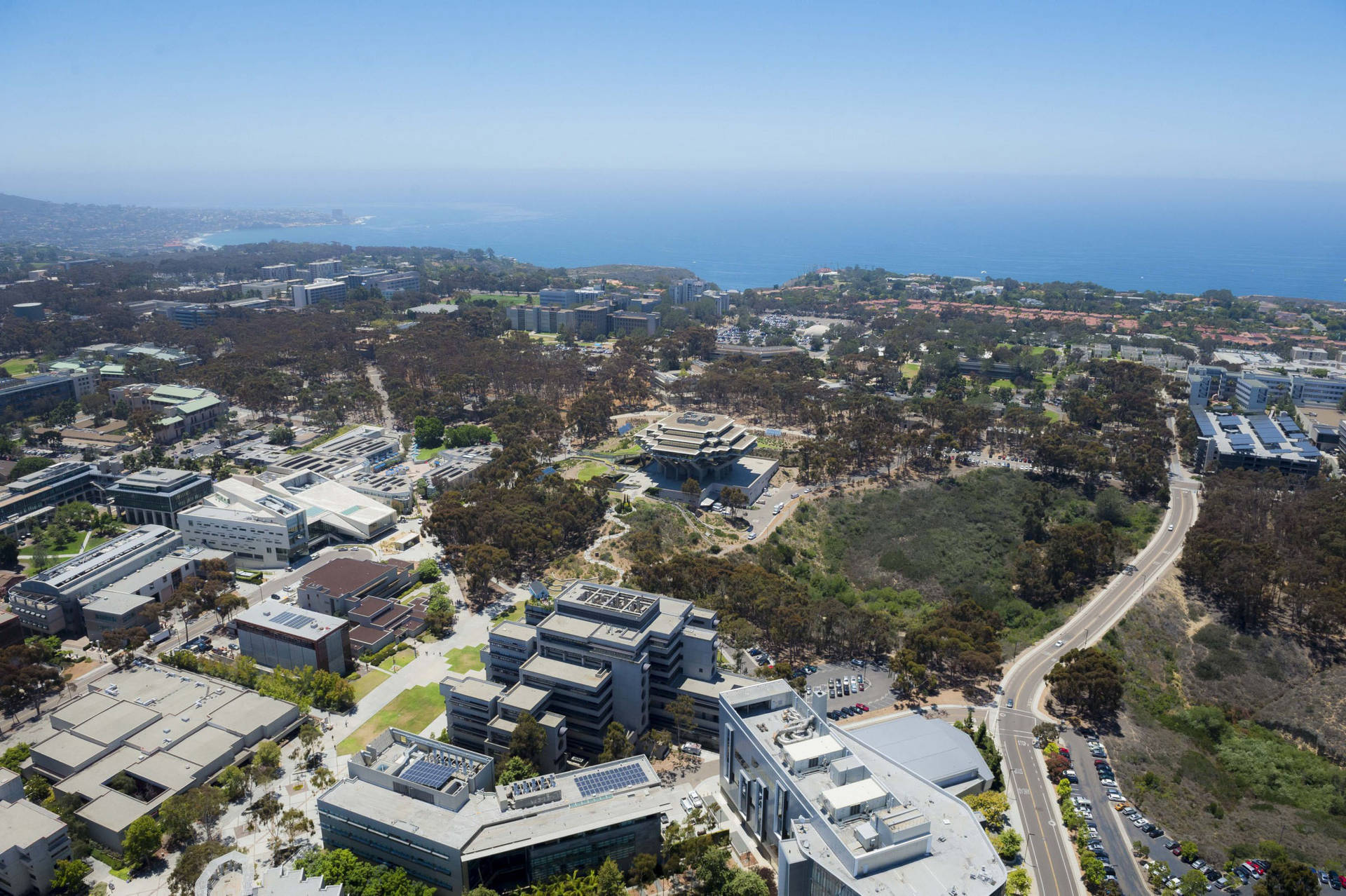 Ucsd Industrial Campus View Background