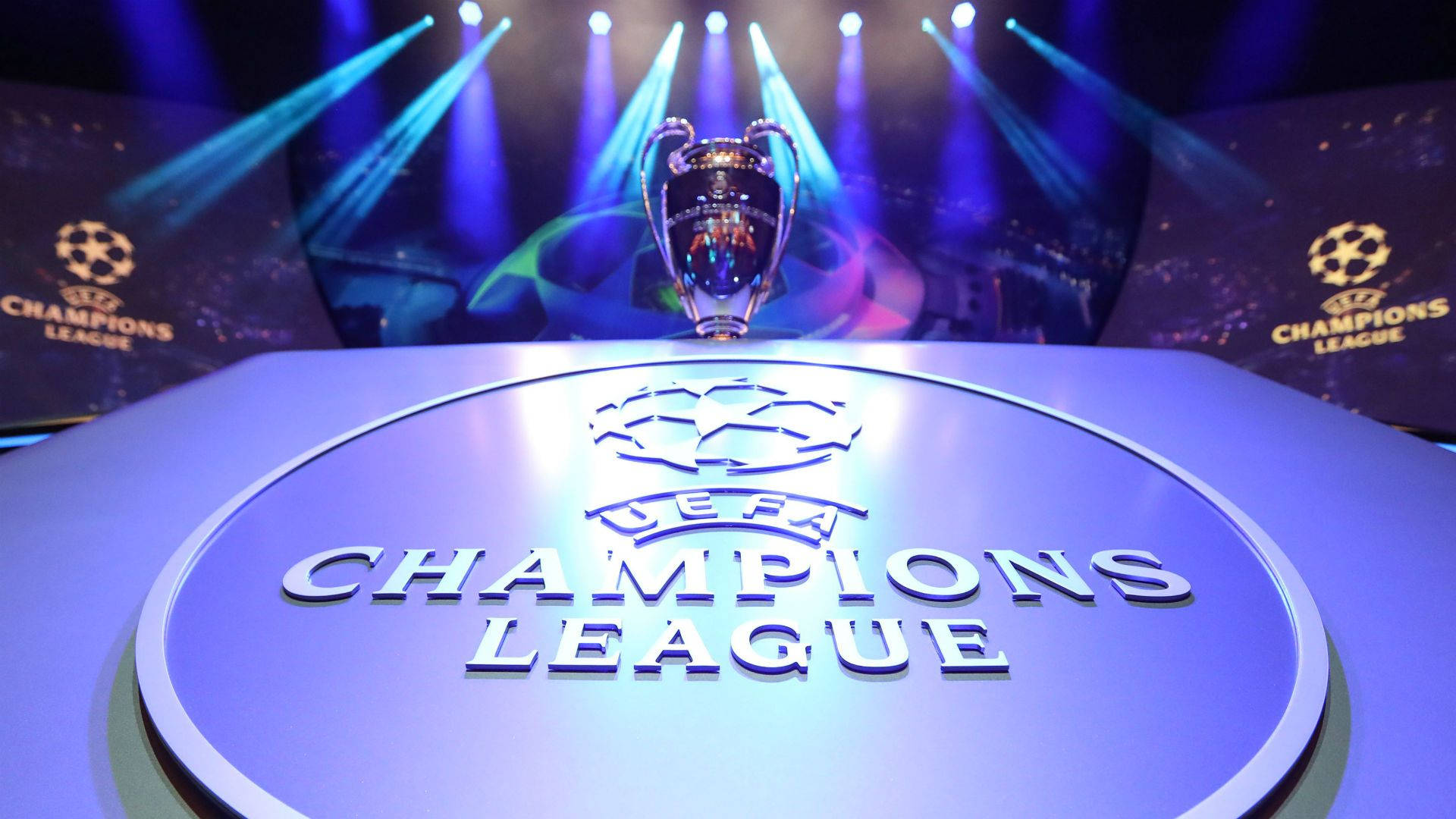 Uefa Champions League 2020 Trophy Background