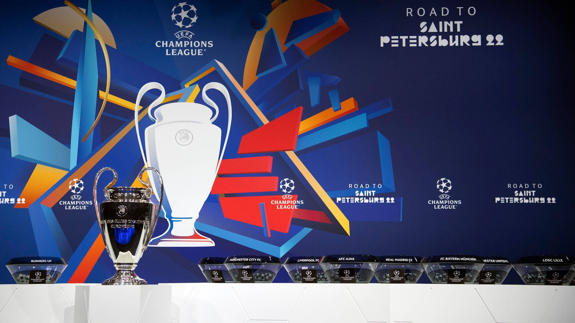 Uefa Champions League Finals In St. Petersburg 2022 Background