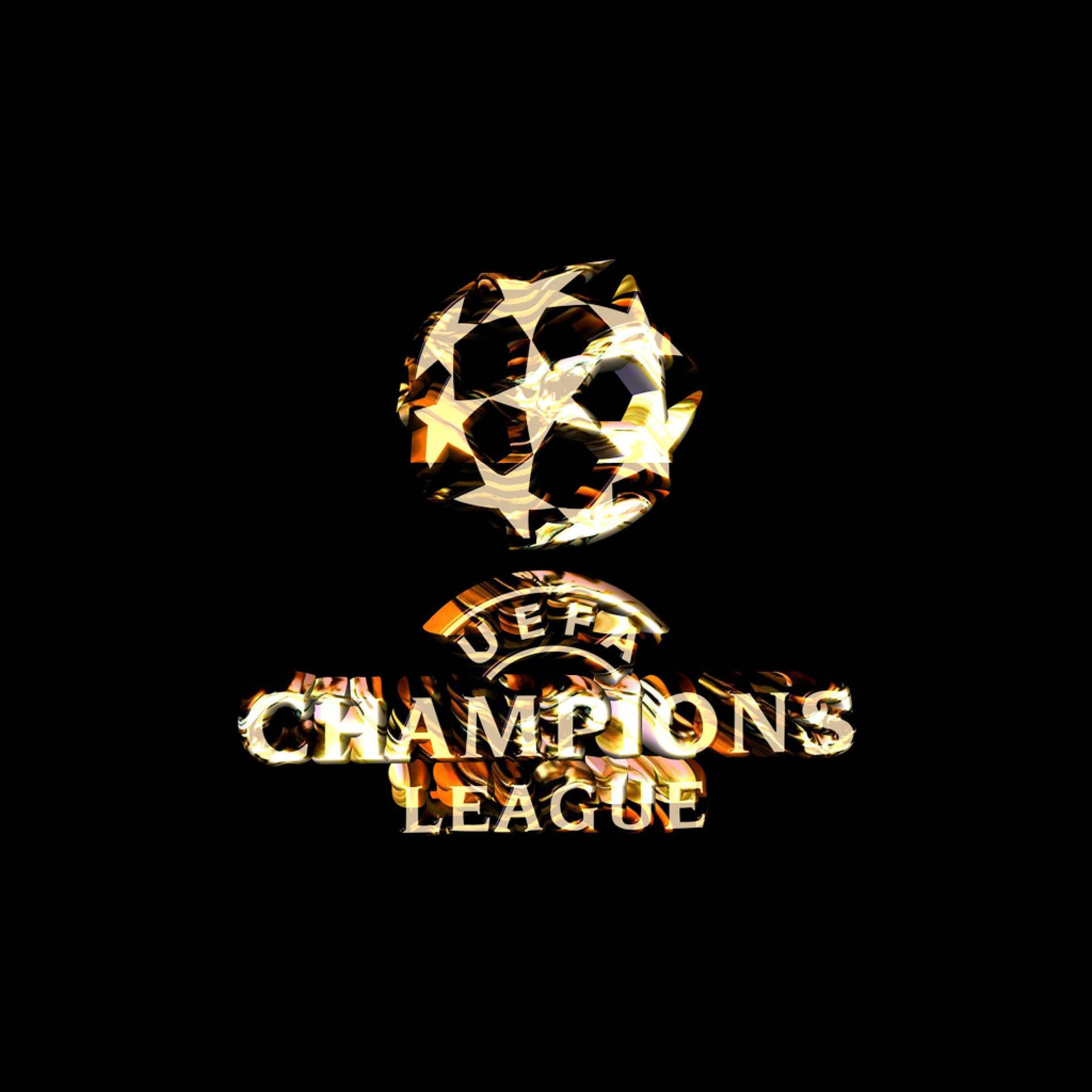 Uefa Champions League Gold Logo