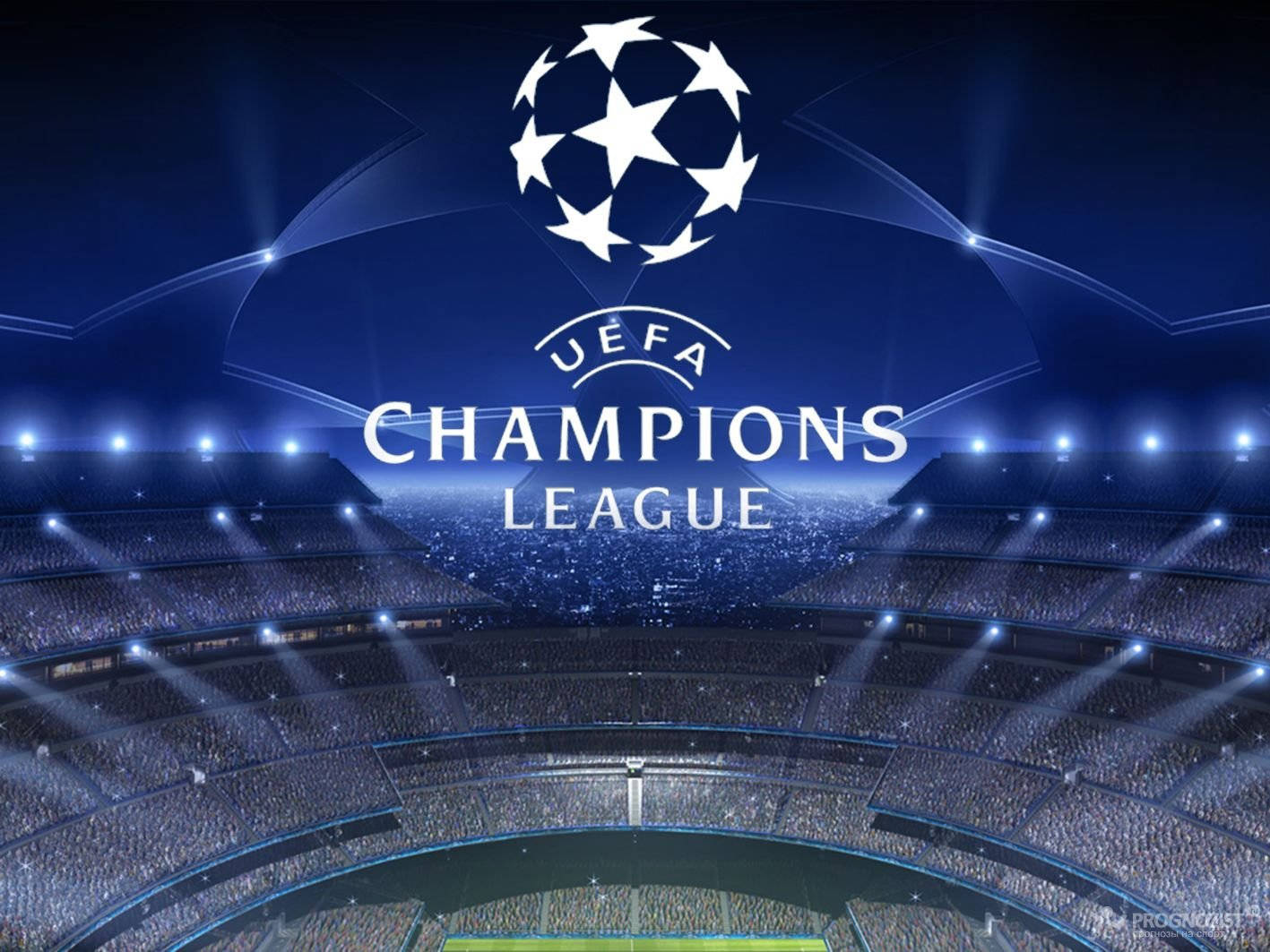 Uefa Champions League Soccer Stadium Background