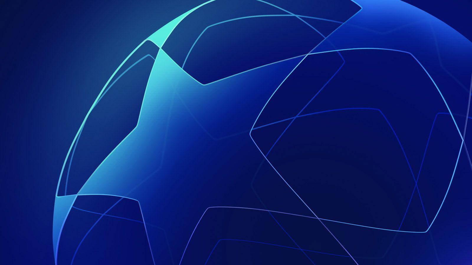 Uefa Champions League Star Football Logo Background