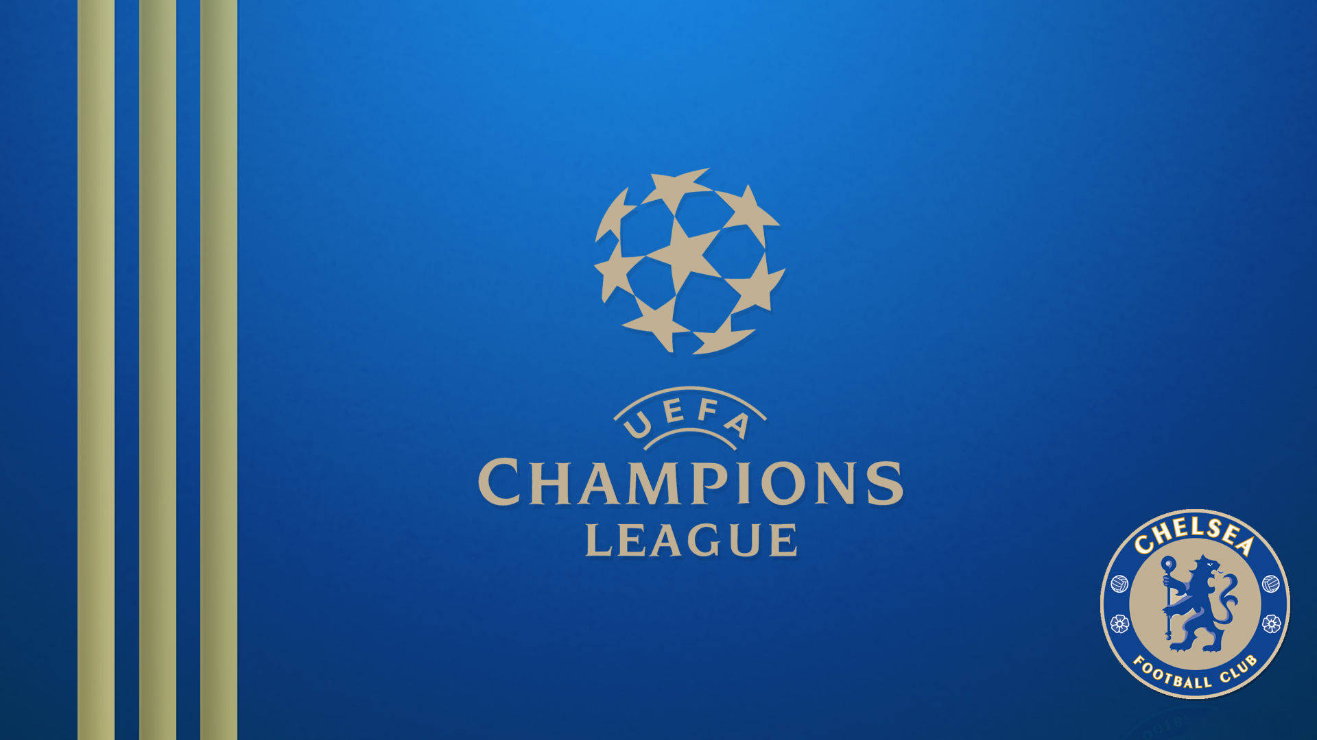 Uefa Champions League X Chelsea Football Club Background