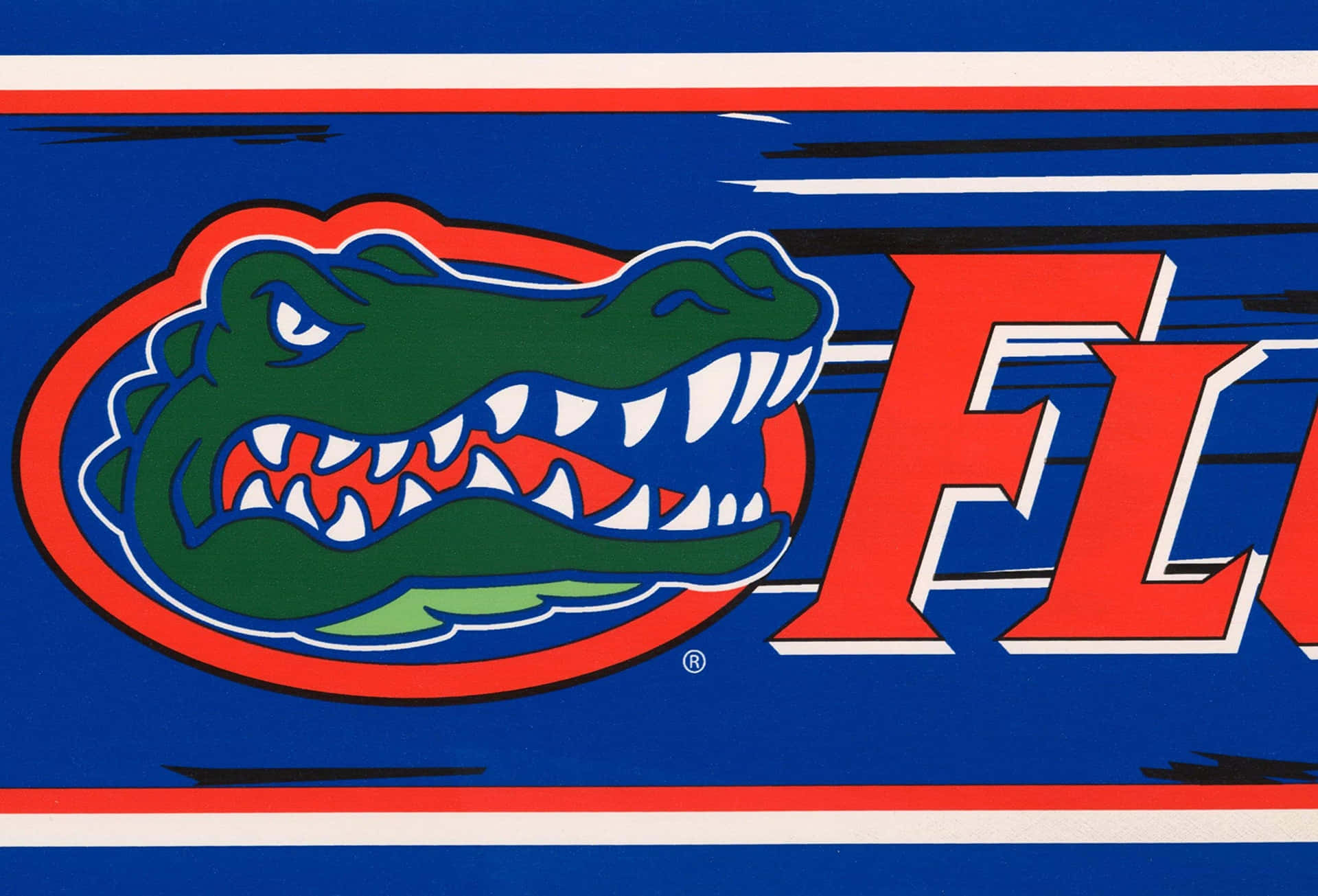 Uf's Official Logo Of The Florida Gators Background
