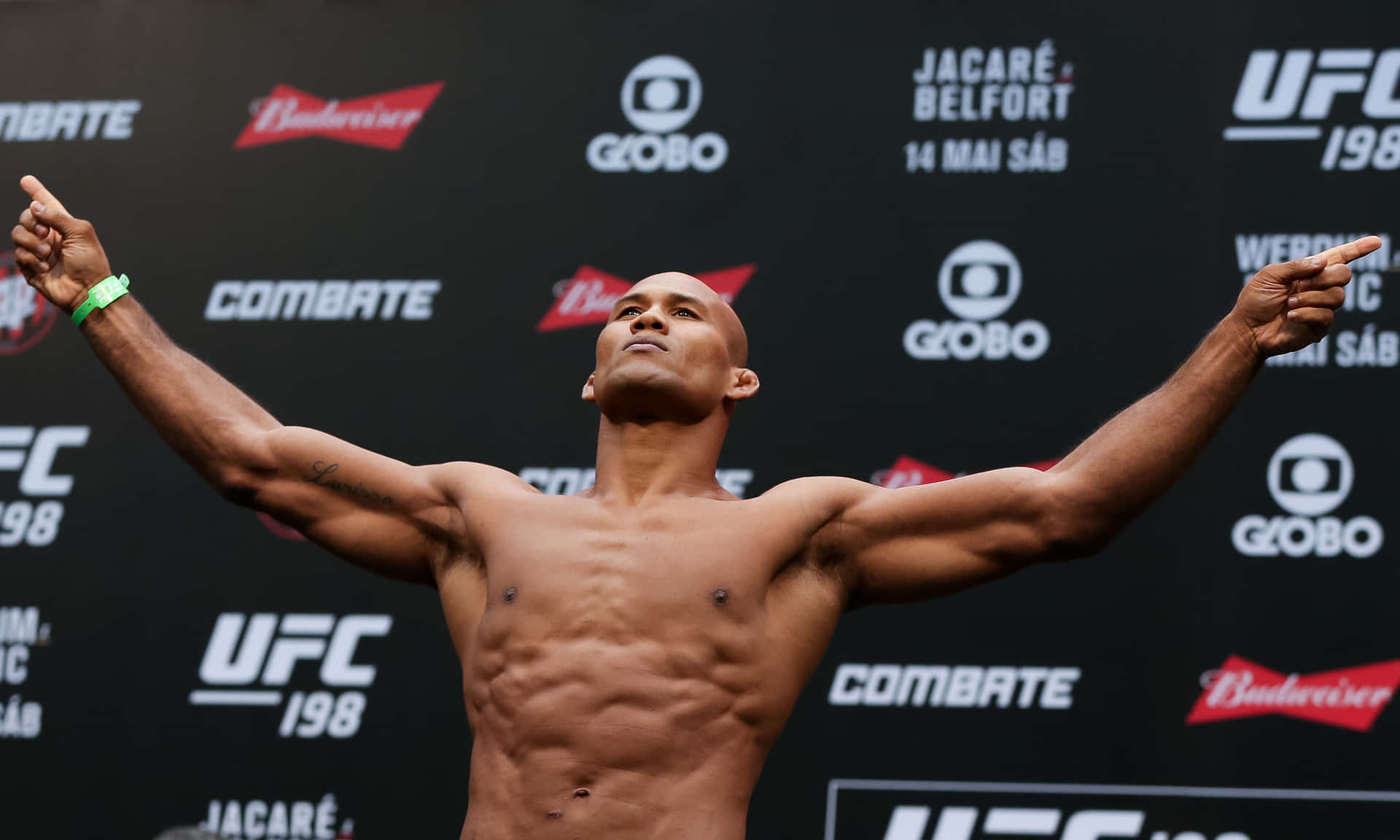 Ufc 198 Ronaldo Souza Weigh In Background