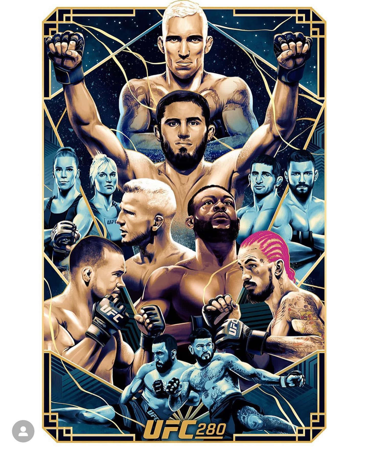 Ufc 280 Graphic With Sean Brady
