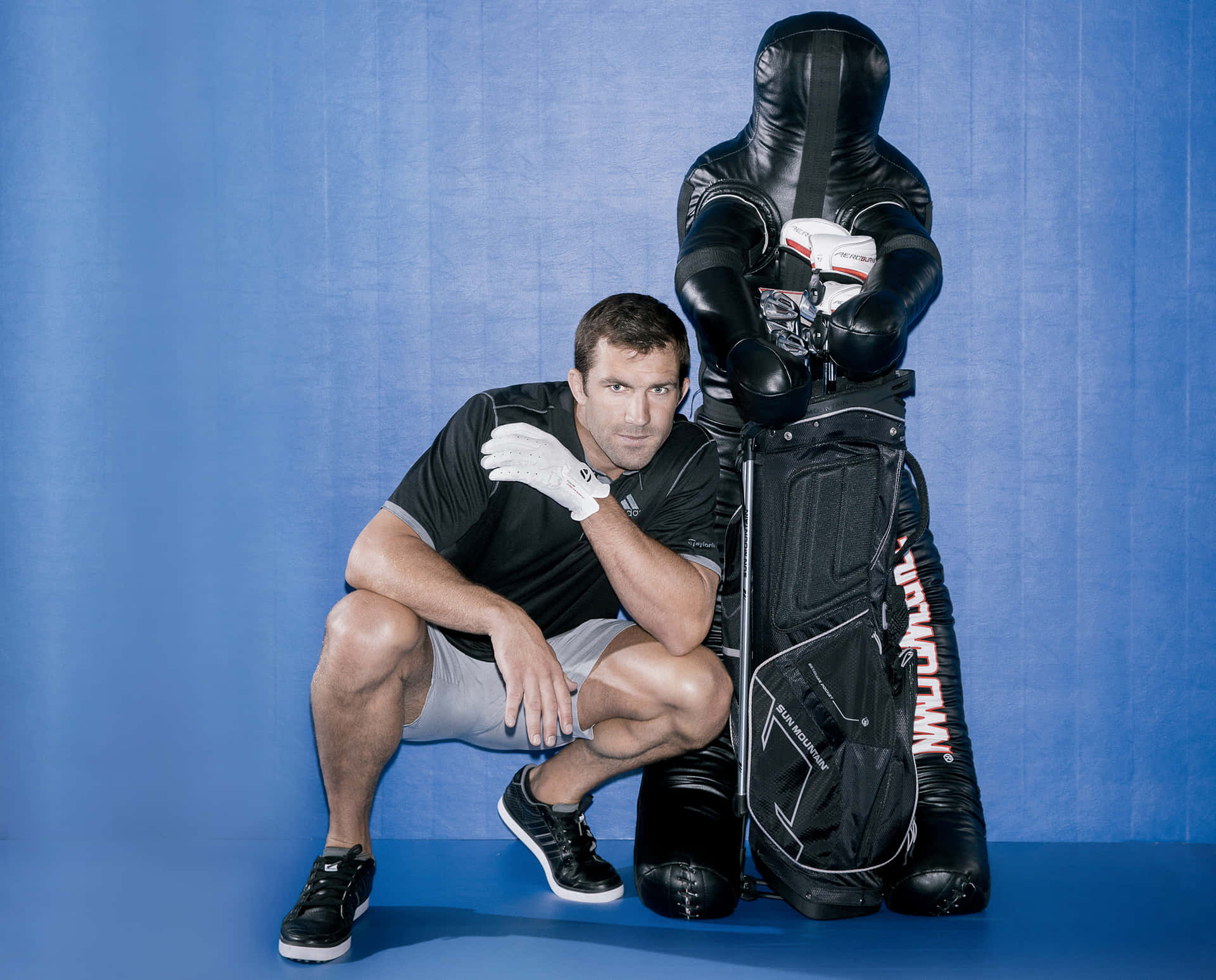 Ufc Champion Luke Rockhold Golf Digest Photoshoot Background