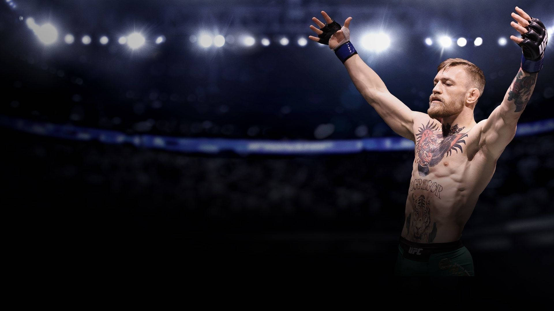 Ufc Conor Mcgregor Spotlight Winning 4k Background