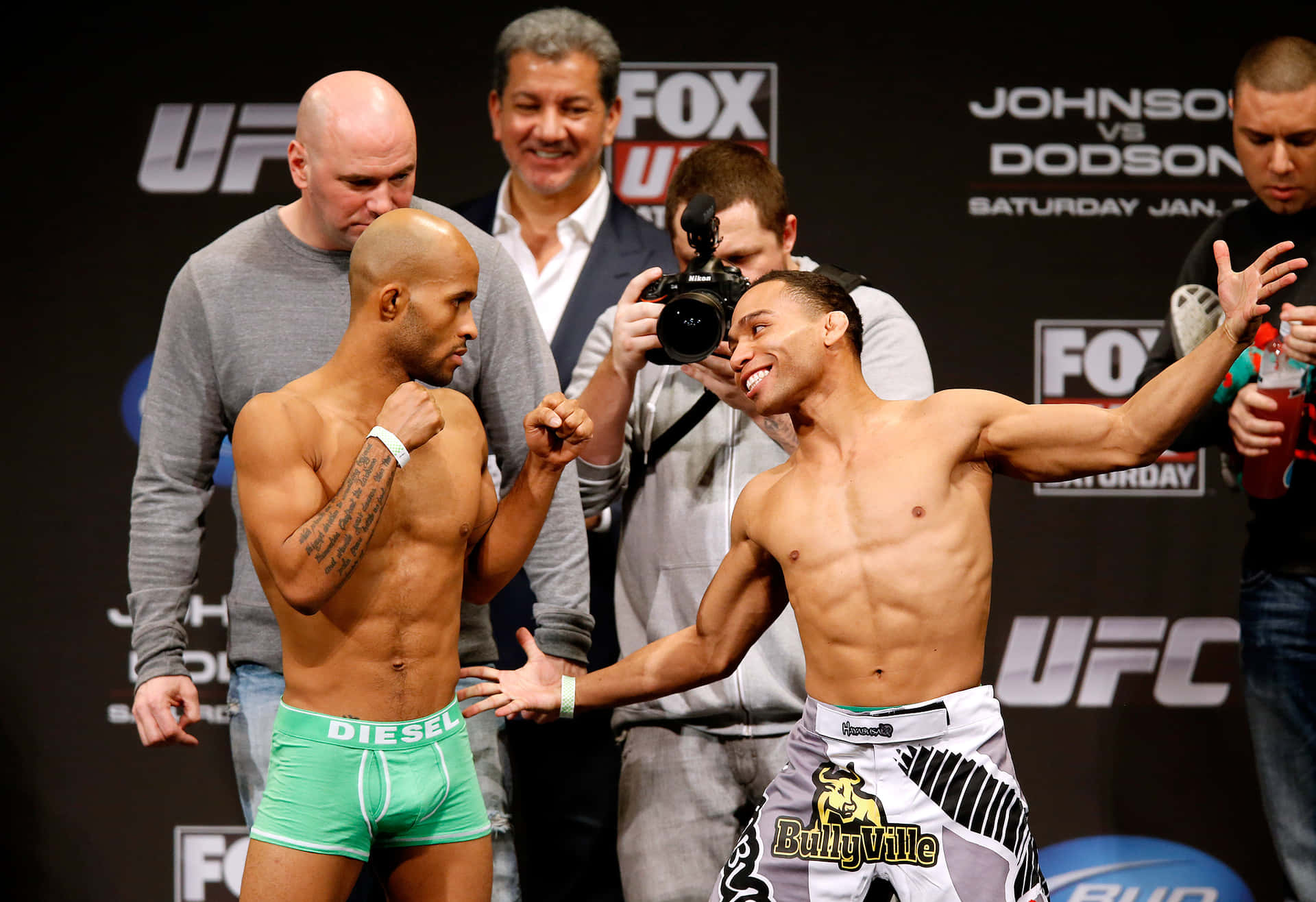 Ufc Demetrious Johnson Vs Johnson Dodson Background