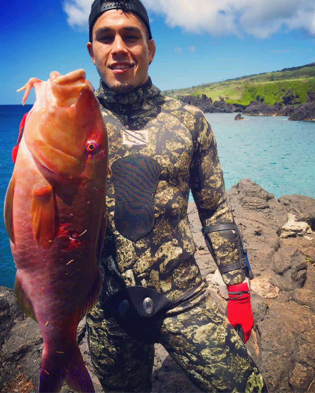 Ufc Fighter Brad Tavares Fishing Background