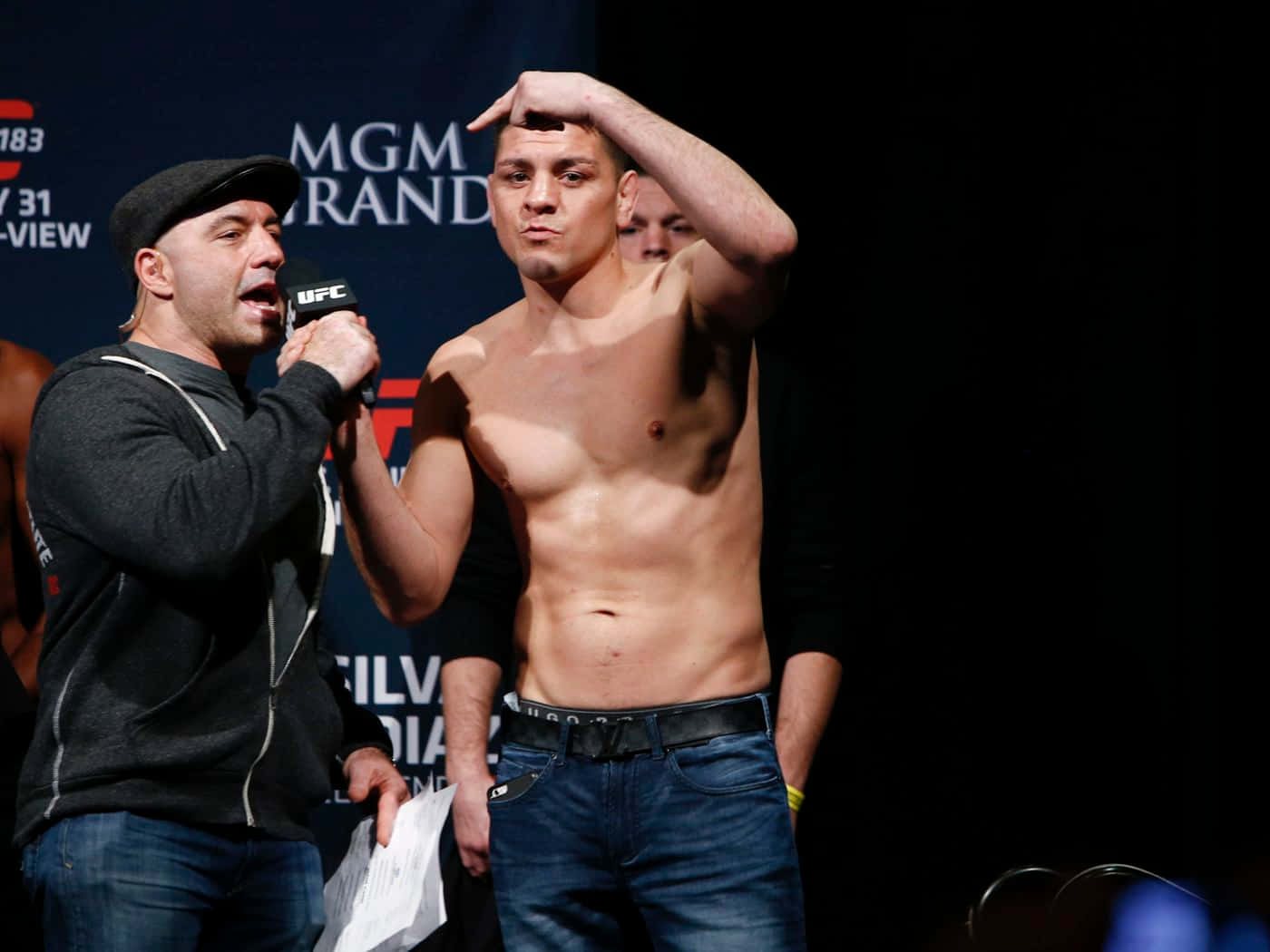 Ufc Fighter Nick Diaz Background