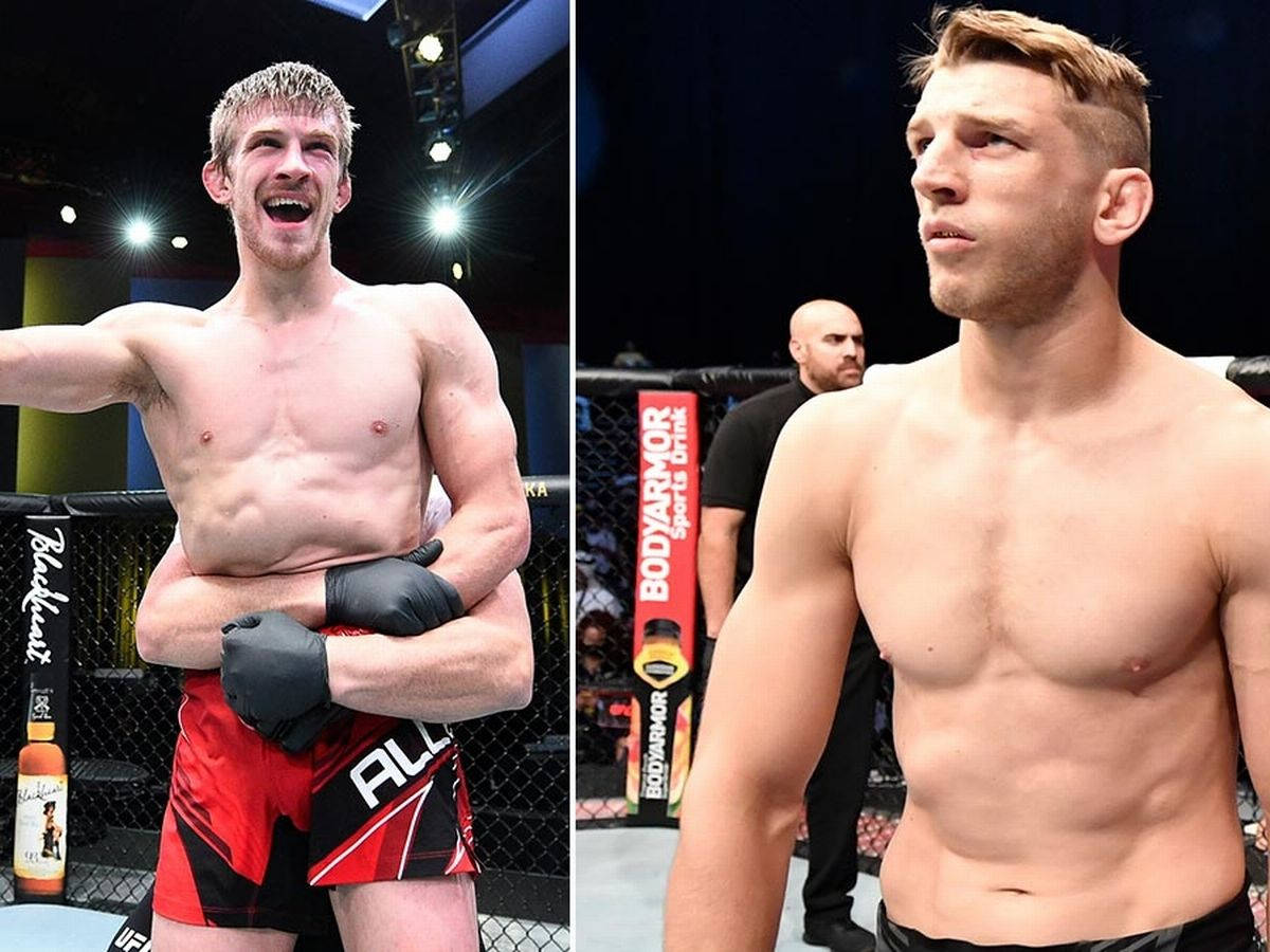 Ufc Fighters Dan Hooker And Arnold Allen Face Off