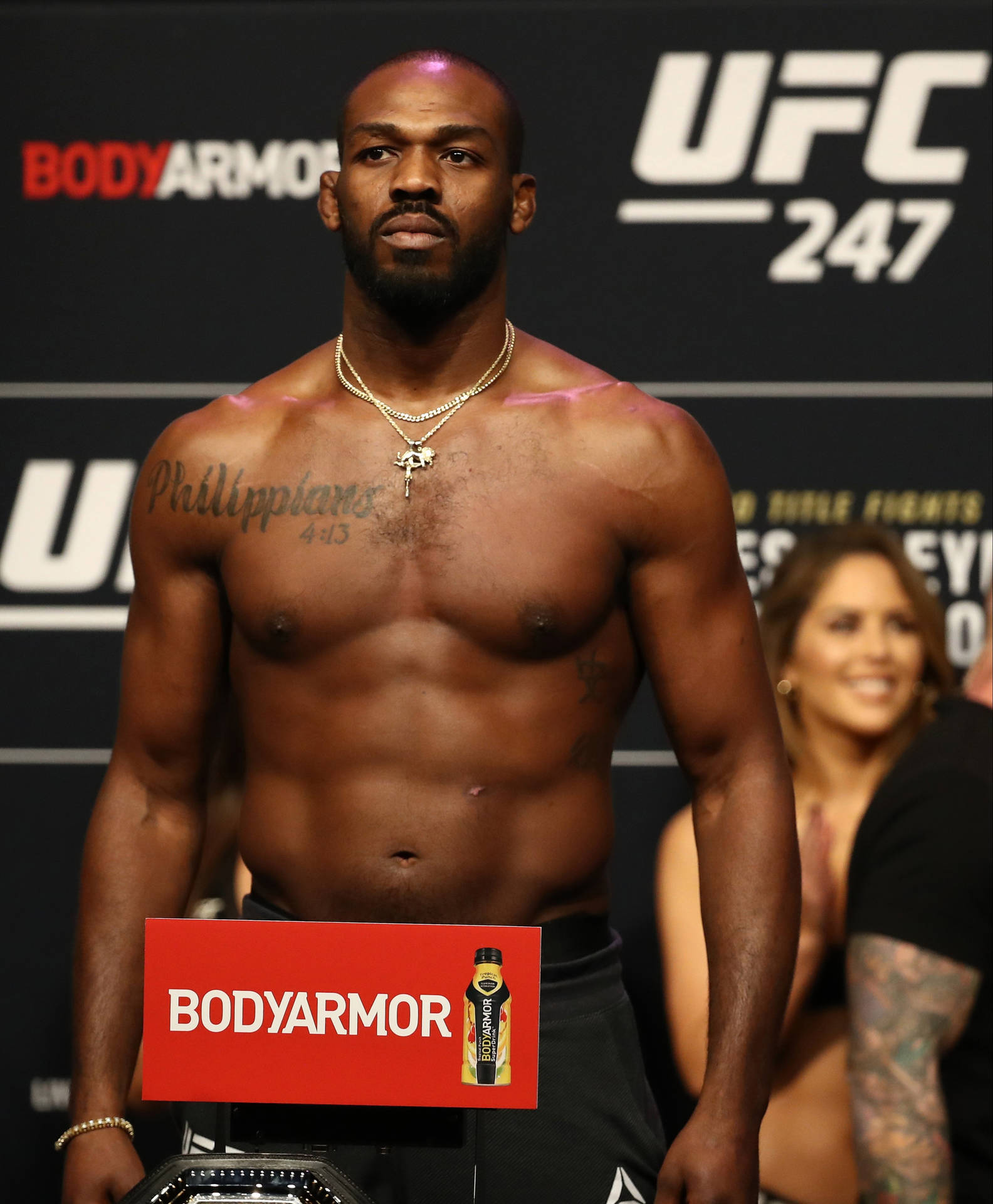 Ufc Weigh-in: Jon Jones Background