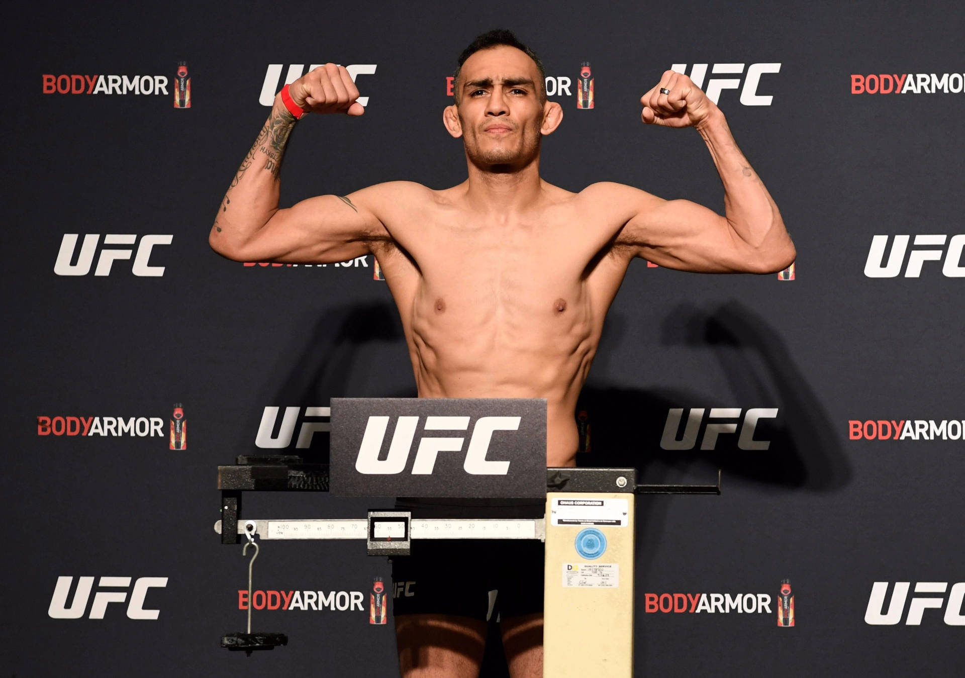 Ufc Weigh-in With Tony Ferguson Background