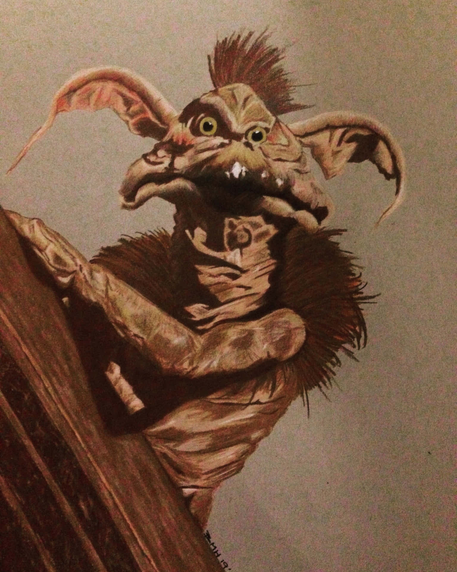 Ugly Salacious Background
