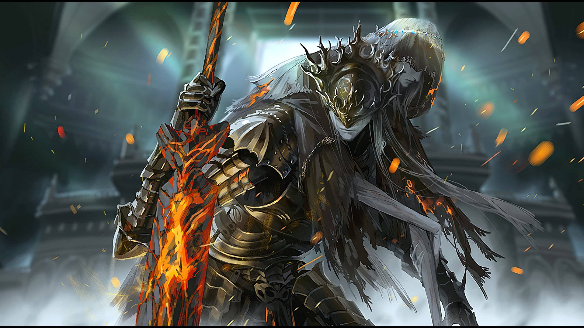 Uhd Dark Souls 3 Twin Princes Background
