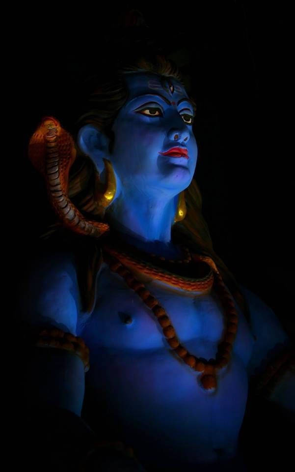 Ujjain Mahakal Blue Shiva Background