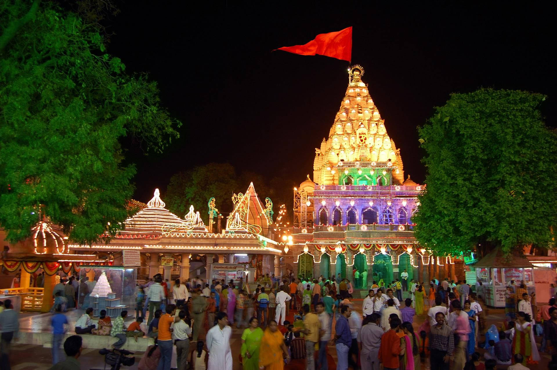 Ujjain Mahakal Temple Evening