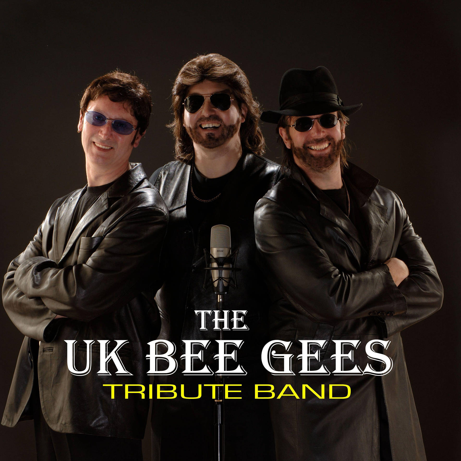 Uk Bee Gees Tribute Band Poster Background