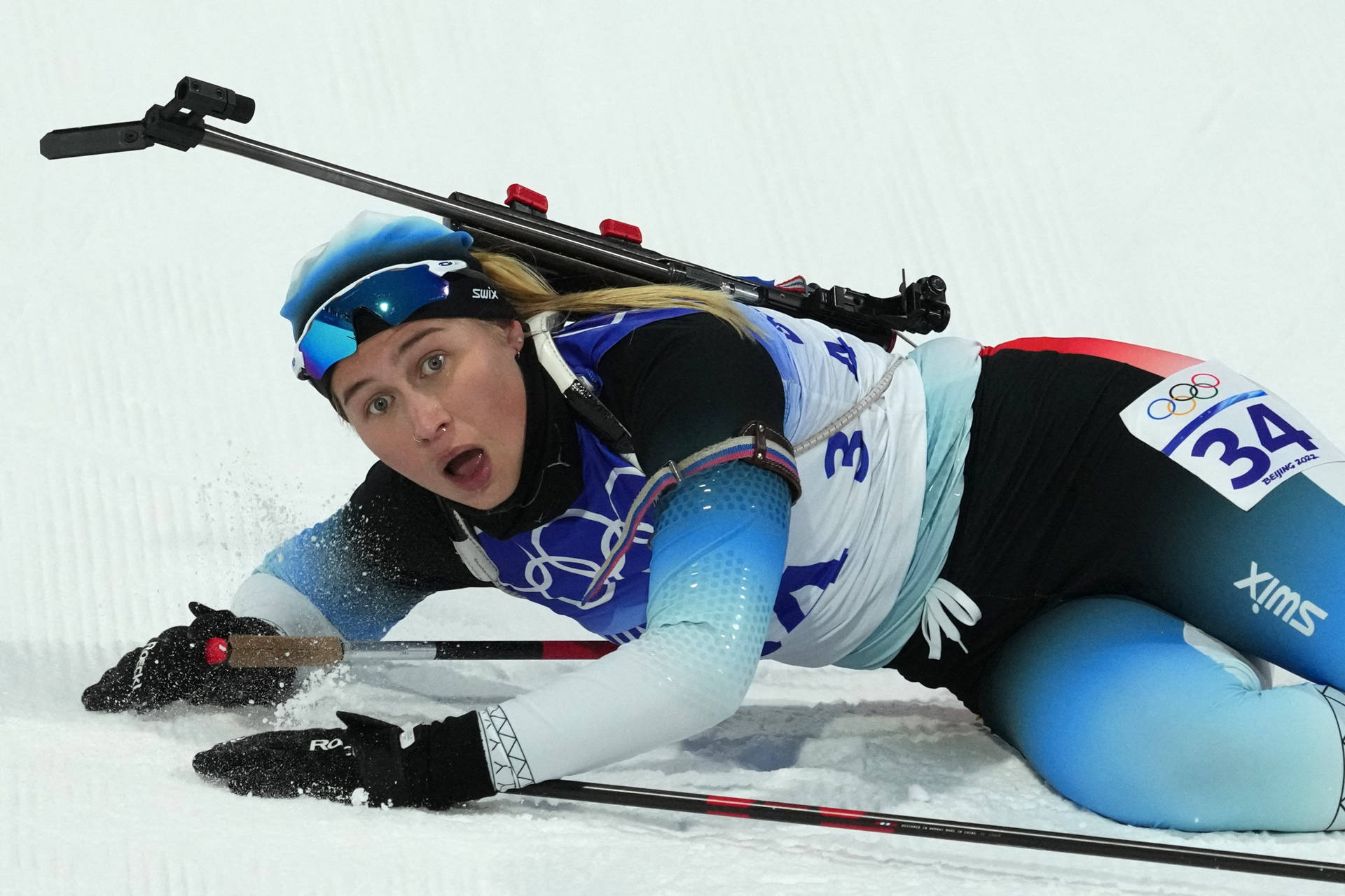 Ukaleq Astri Slettemark At Women's Biathlon