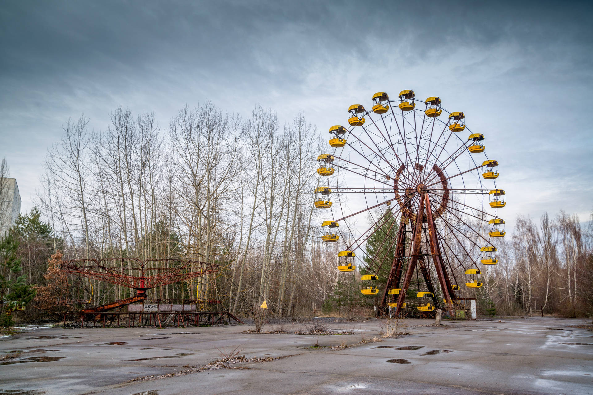 Ukraine Chernobyl Ferris Wheel