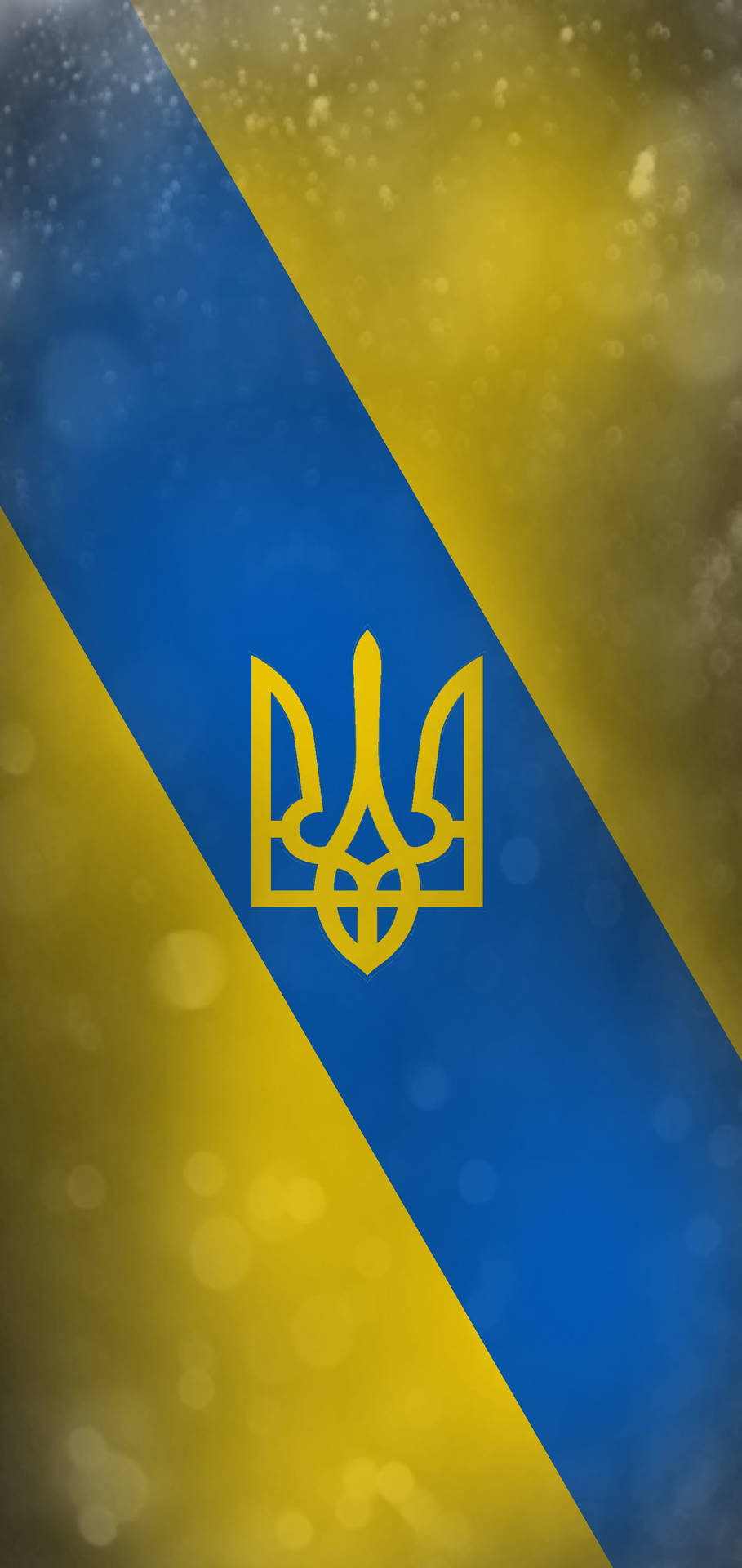 Ukraine Flag Portrait Version Background