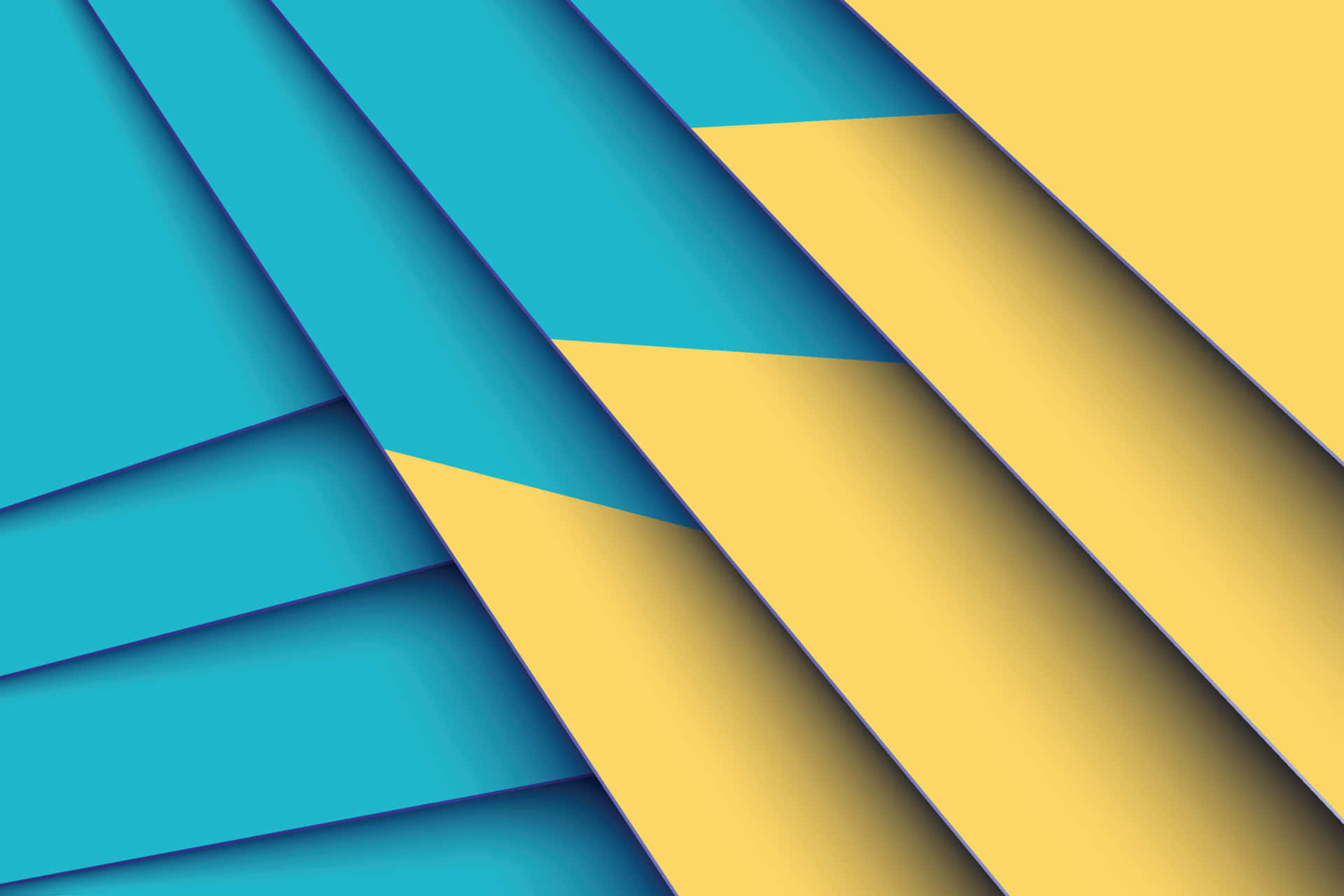 Ukrainian Flag Wallpaper With Blue And Yellow Stripes Background