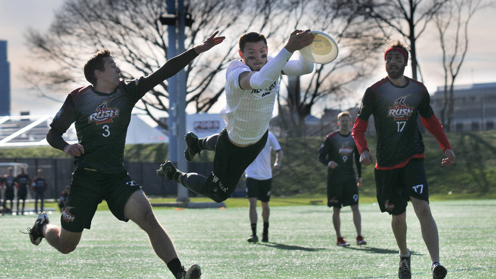 Ultimate Frisbee Sport Background