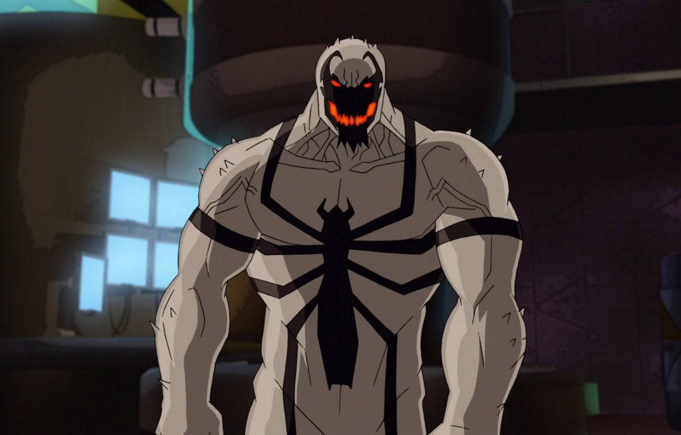 Ultimate Spiderman Anti Venom Background