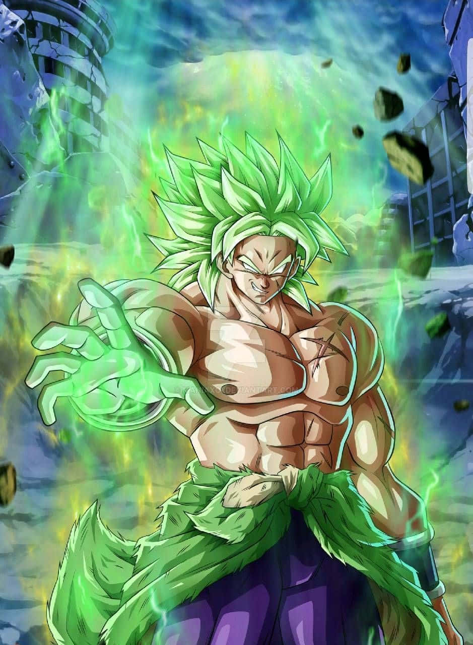 Ultimate Warrior - Dragon Ball Z's Broly Background