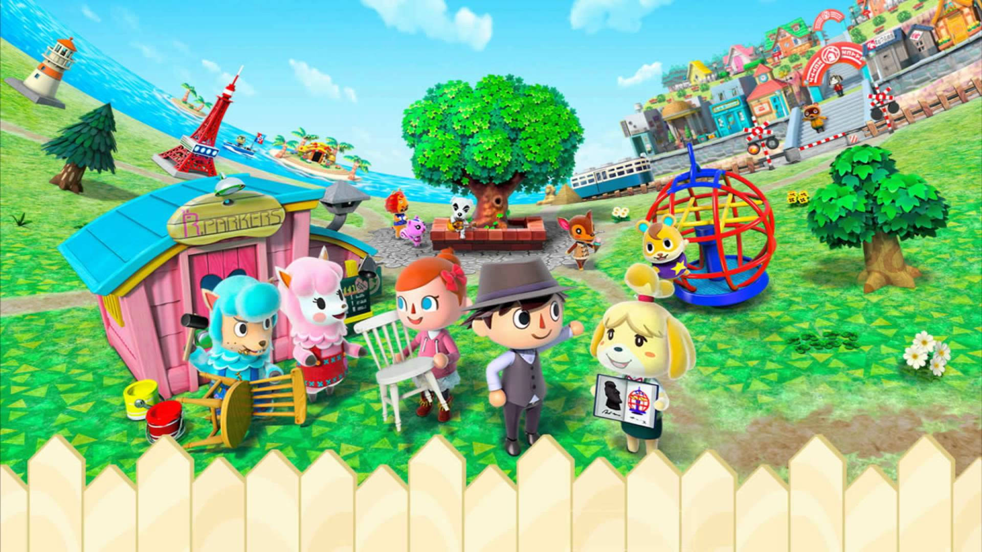 Ultra Hd Animal Crossing Game Background