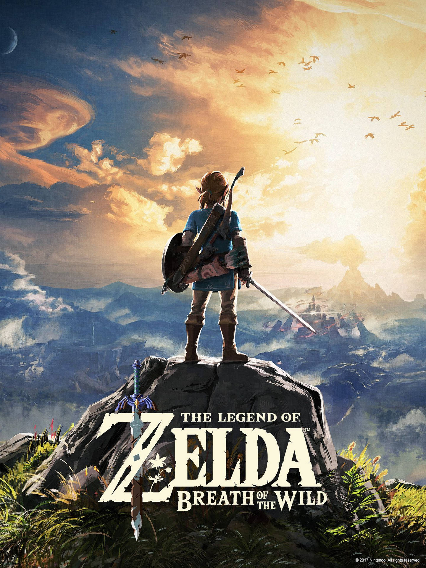 Ultra Hd Breath Of The Wild Game Cover Background