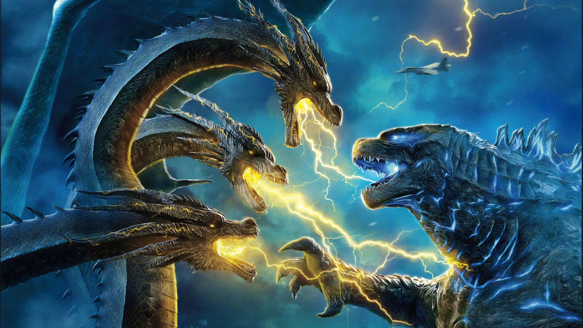 Ultra Hd Godzilla King Of The Monsters Final Battle Background