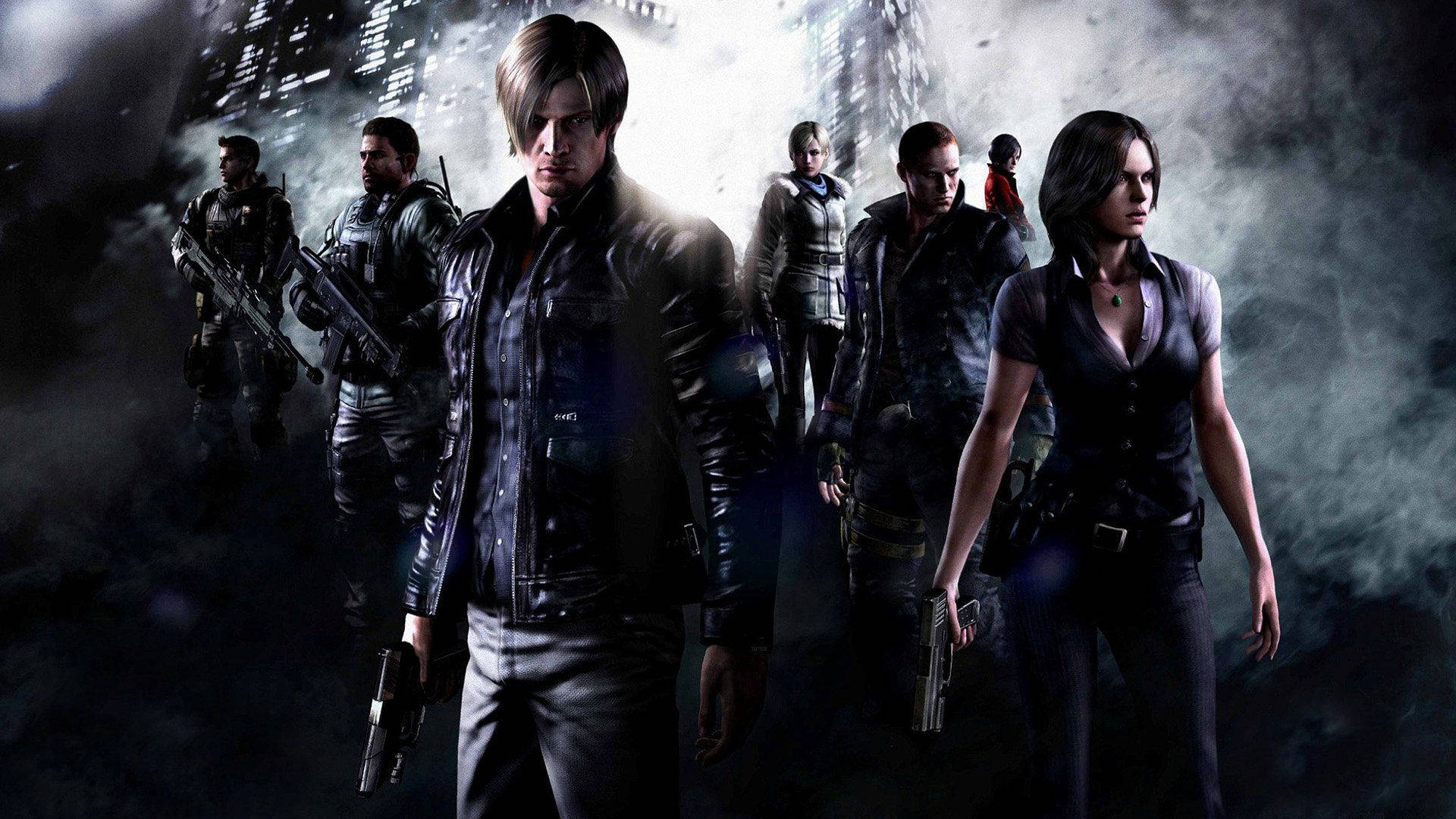 Ultra Hd Leon's Squad Resident Evil Background