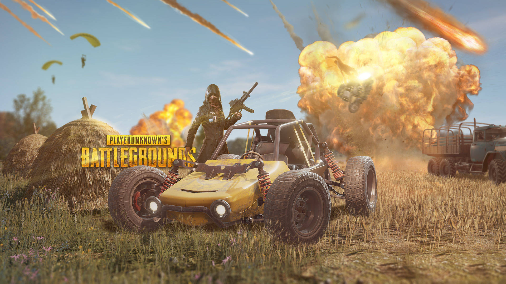 Ultra Hd Pubg Character And Vehicle Background