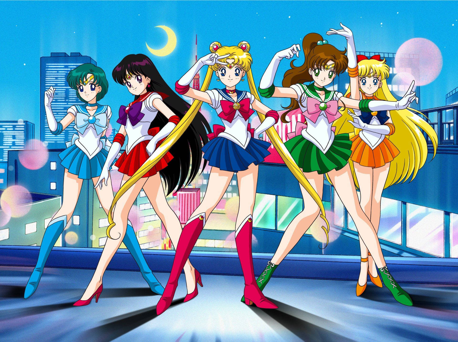 Ultra Hd Sailor Moon Sailor Guardians Laptop