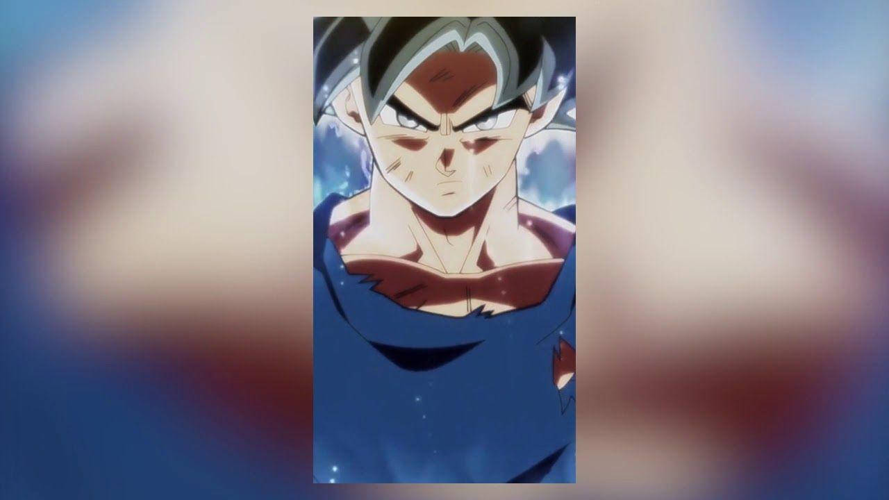 Ultra Instinct Goku Blur Artwork