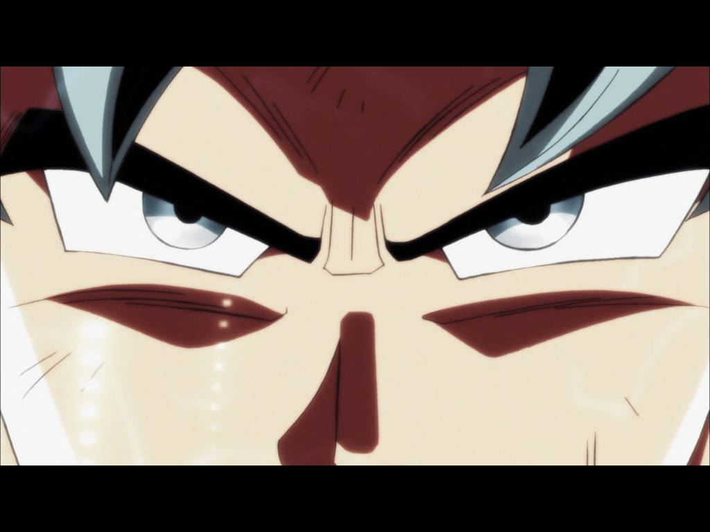 Ultra Instinct Goku Fierce Look