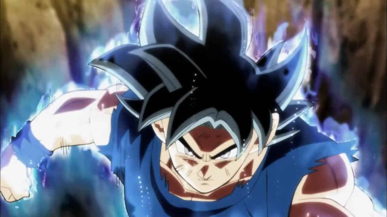 Ultra Instinct Goku Intense Look Background