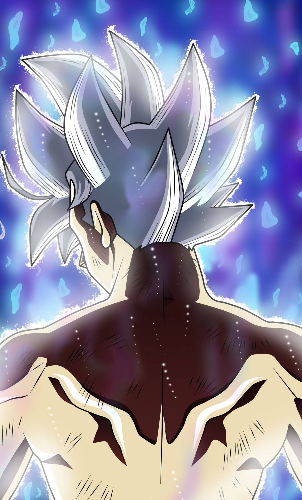 Ultra Instinct Son Goku Iphone Background