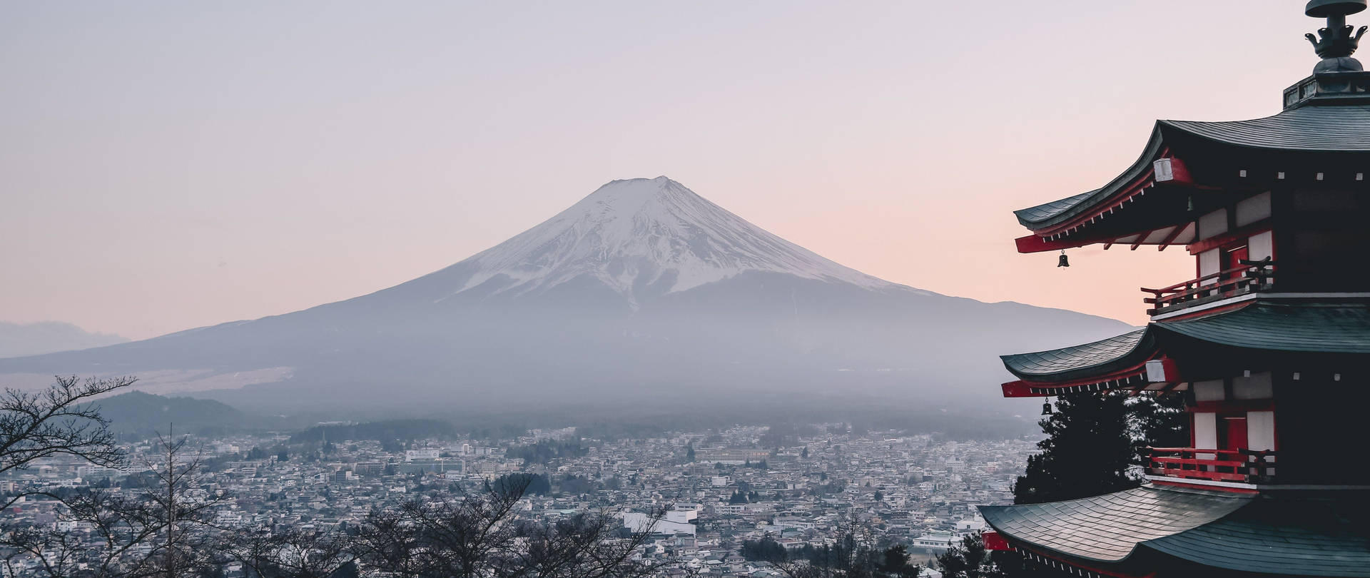 Ultra Wide 4k Fuji Mountain Background