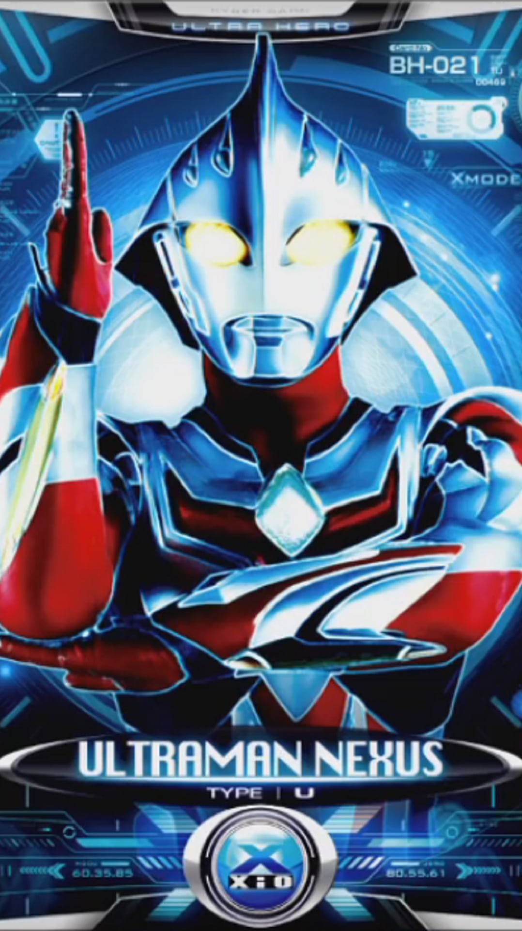 Ultraman Nexus Cyber Card Background