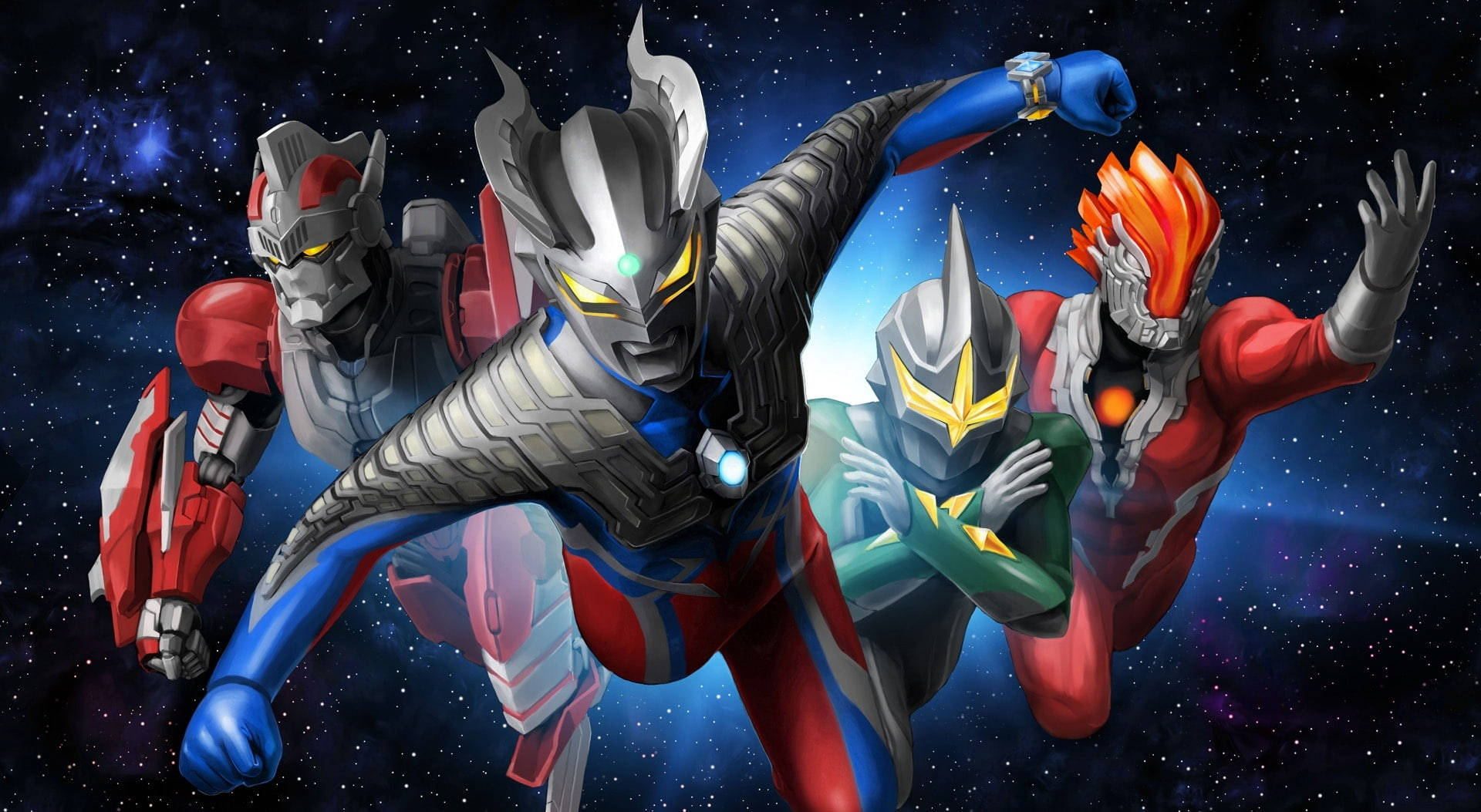 Ultraman Zero Poster Background