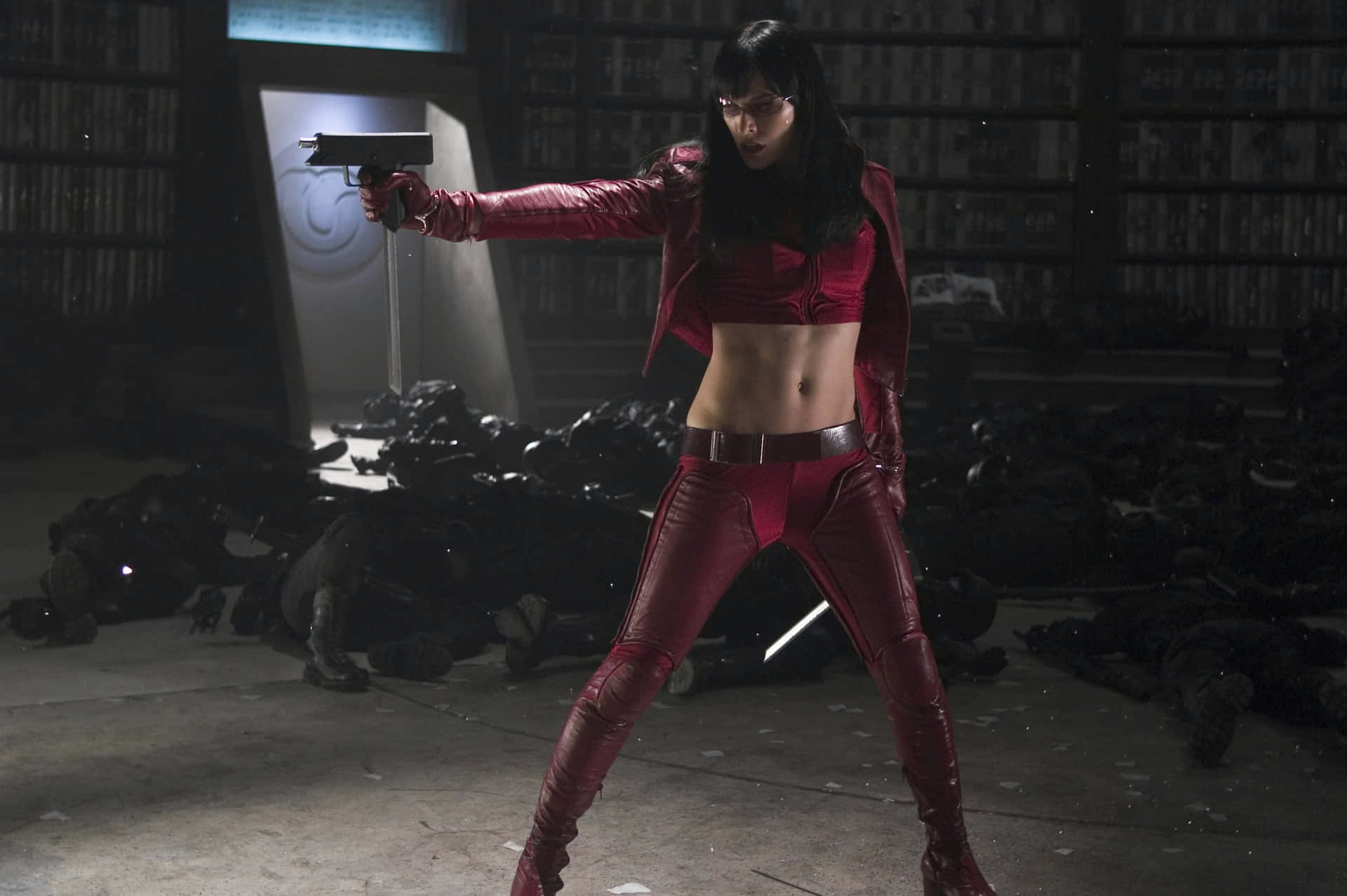 Ultraviolet Movie Fighting Scene Background