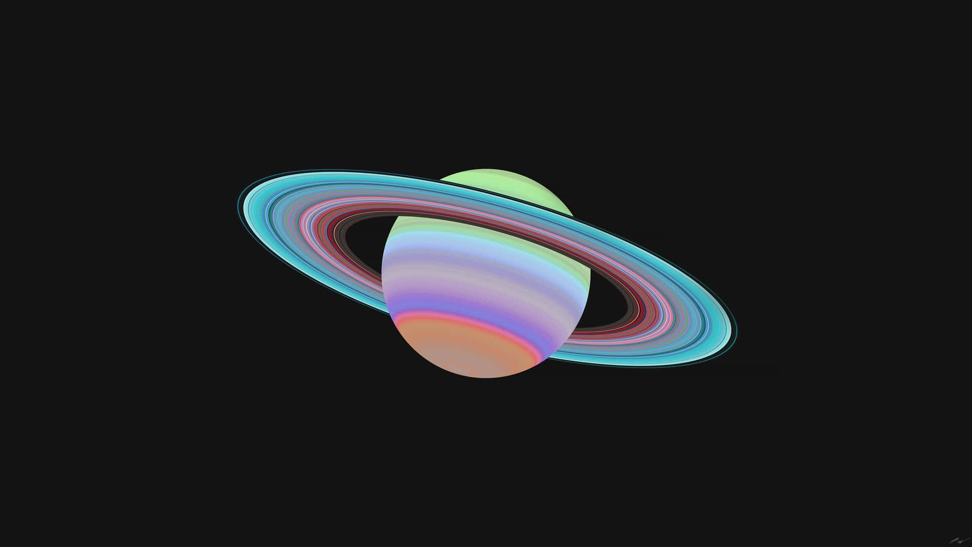 Ultraviolet Planet Background