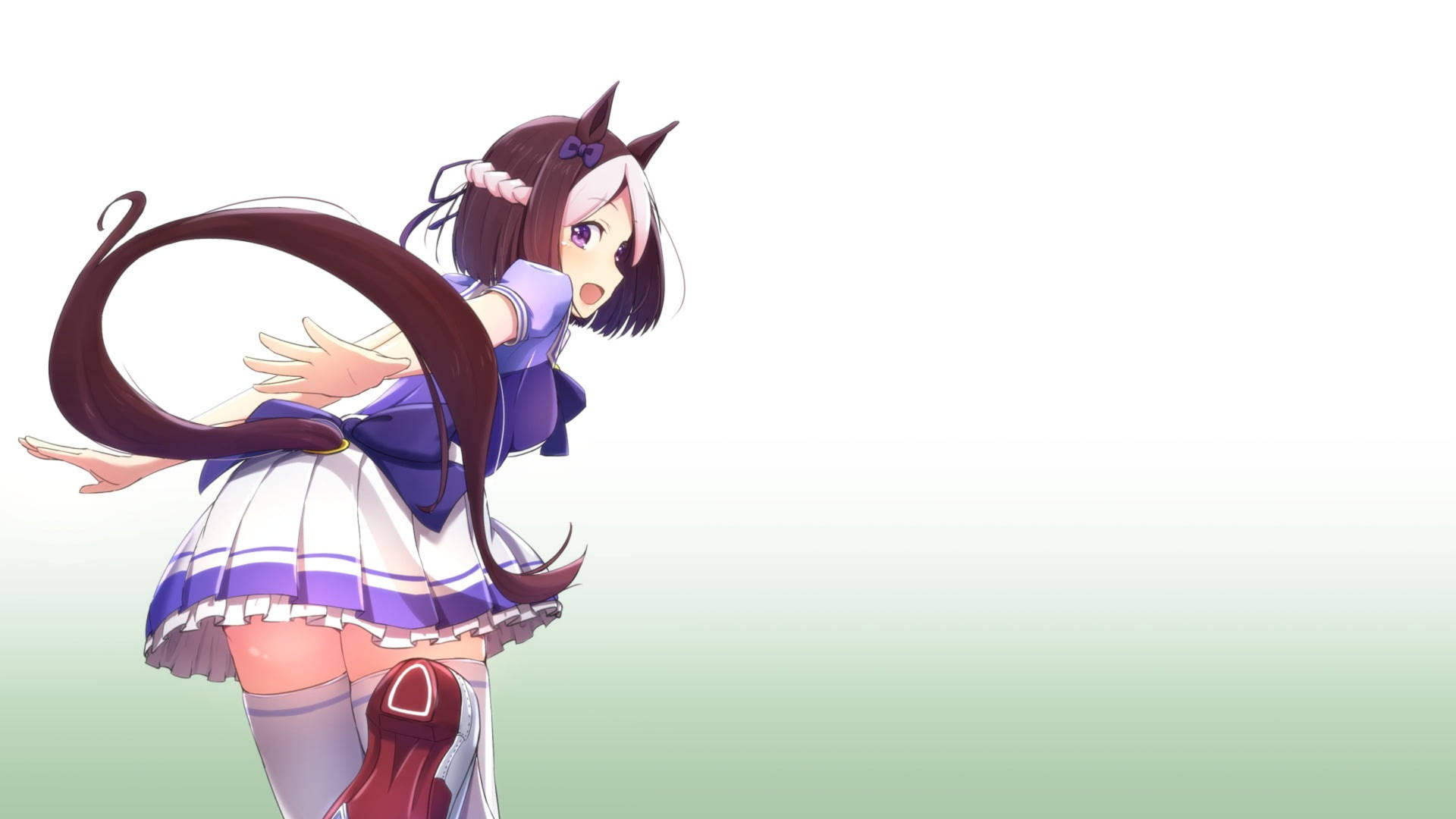 Uma Musume Pretty Derby Back View Background