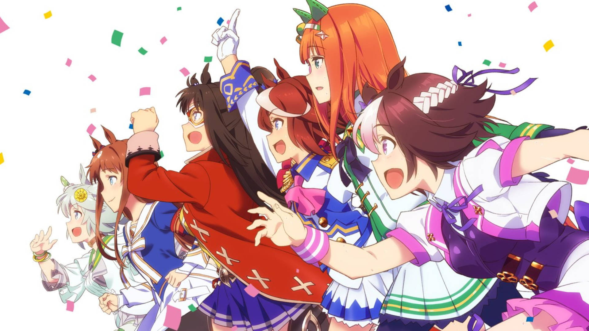 Uma Musume Pretty Derby Running Characters