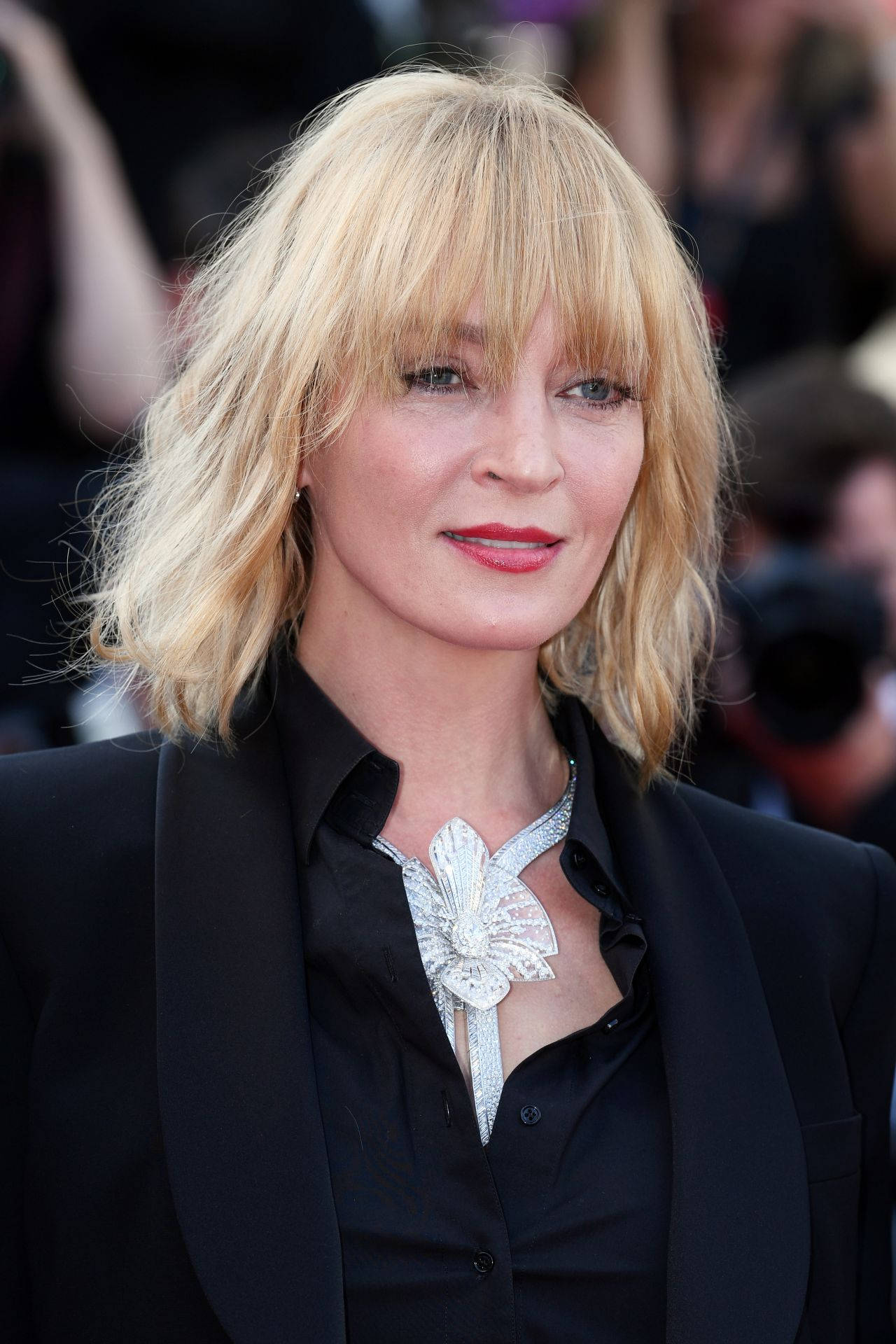 Uma Thurman Gracing The Cannes Film Festival 2017